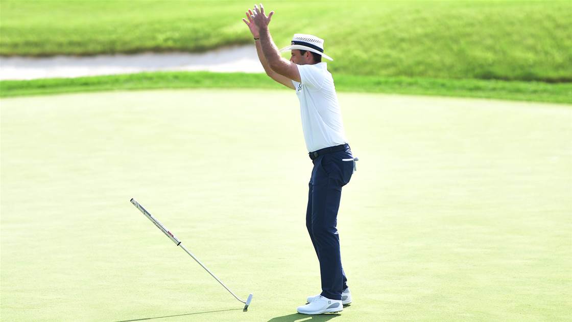 Caption this and WIN a dozen Callaway Chrome Soft balls