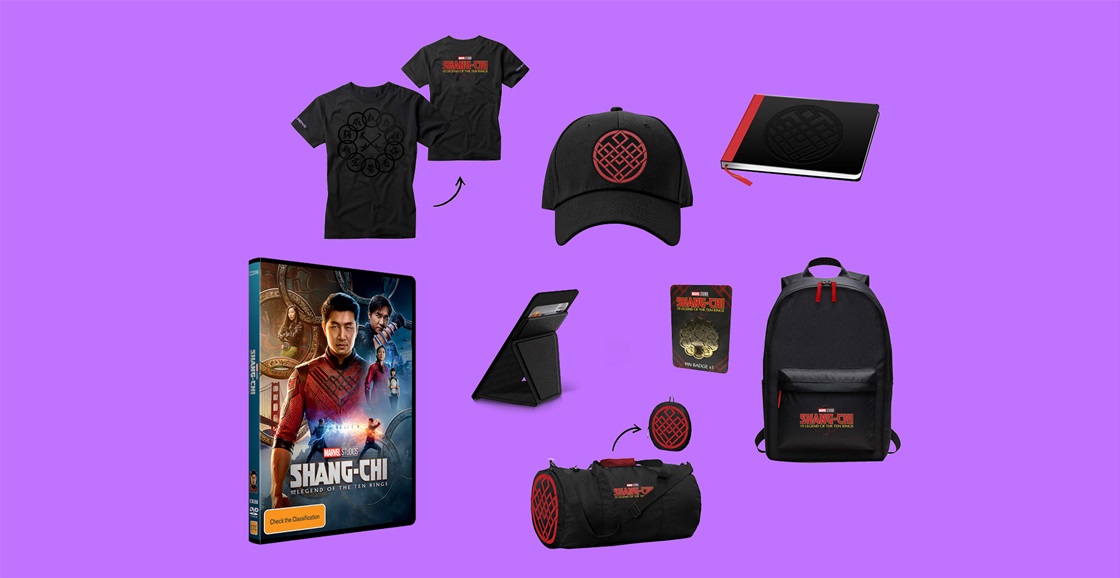 K-ZONE JAN&#8217;22 SHANG-CHI AND THE LEGEND OF THE TEN RINGS DVD AND MERCH PACK GIVEAWAY