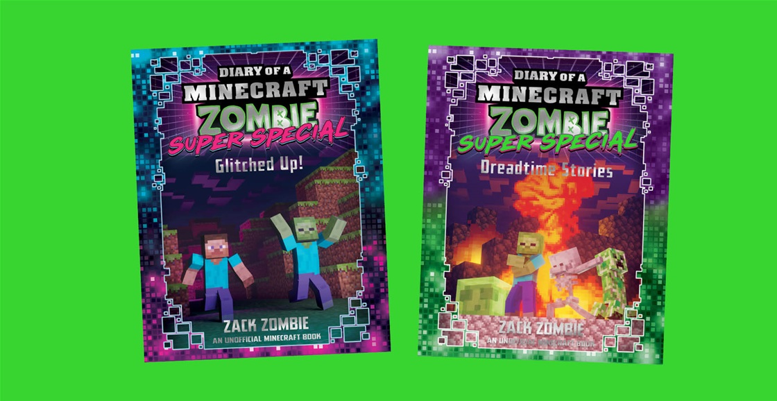 K-ZONE JUN&#8217;22 A DIARY OF A MINECRAFT ZOMBIE: SUPER SPECIAL BOOK PACK GIVEAWAY