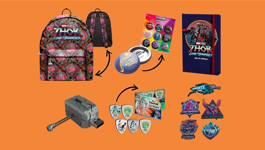 K-ZONE AUG’22 A THOR: LOVE AND THUNDER MOVIE MERCH PRIZE PACK GIVEAWAY