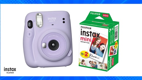 TOTAL GIRL FEB&#8217;22 A FUJIFILM INSTAX MINI 11 INSTANT CAMERAPRIZE PACK GIVEAWAY