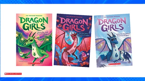 TOTAL GIRL FEB&#8217;22 A DRAGON GIRLS BOOK PACK GIVEAWAY