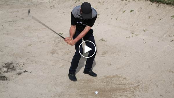 Video tip: Good bunker shots are all about speed
