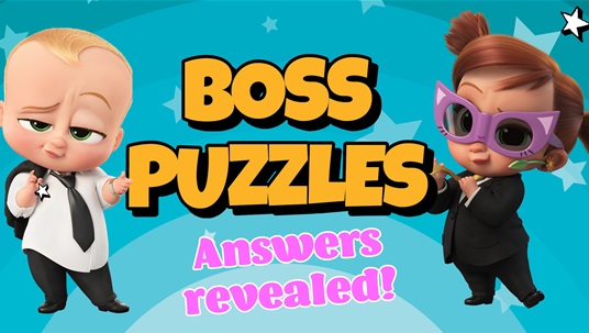 Baby Talk! (SPOILERS) Boss Baby Puzzle Answers Revealed!