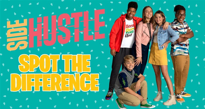 Side Hustle Hijinks - can you spot the 6 differences?! Side Hustle Hijinks - can you spot the 6 differences?!