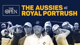 The Aussies at The Open