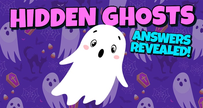 Ghost hunting! Did you find all 6 ghosts hidden in the mag?