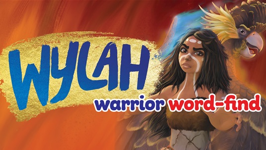 Can you conquer this Wylah Warrior word-find?