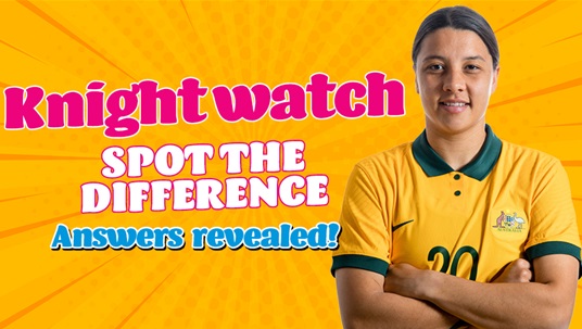 Knight watch: Sam Kerr spot the difference (SPOILERS: Answers Revealed!)