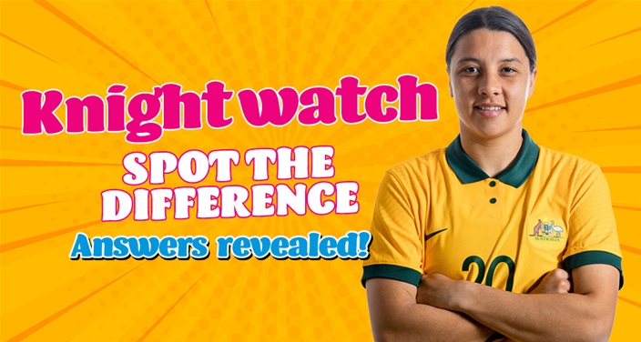 Knight watch: Sam Kerr spot the difference (SPOILERS: Answers Revealed!)