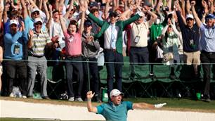 Head, heart and elbow, it's Rory's Masters