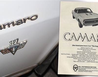 Holden dealer-delivered Camaros