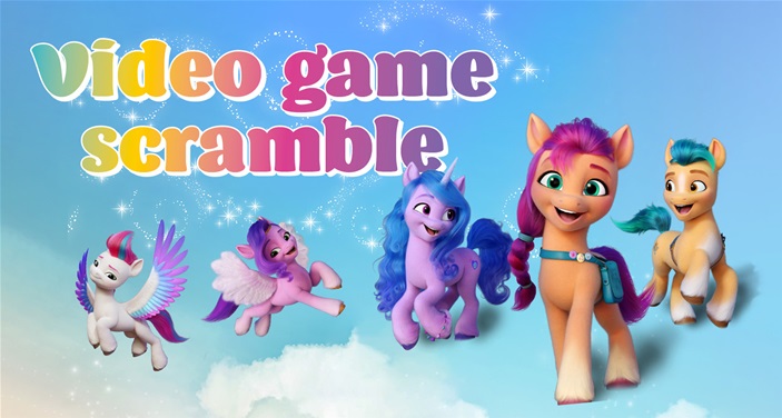 Can you solve this My Little Pony Video Game Scramble?