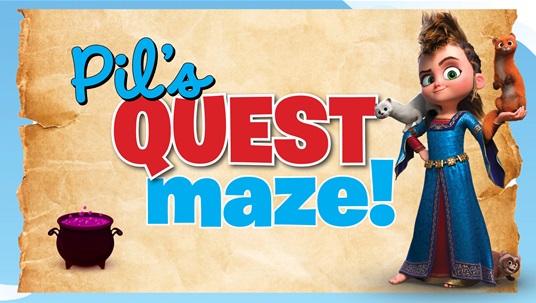 Can you complete this Pil's Adventure Maze?