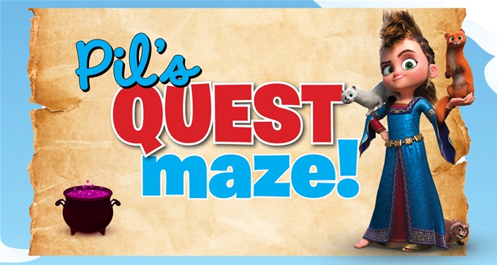 Can you complete this Pil's Adventure Maze?