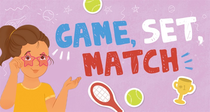 Game, set, match... be a Tennis Camp champ with this activity! Game, set, match... be a Tennis Camp champ with this activity!