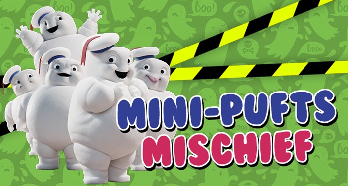 Mini-Pufts Mischief: Ghostbusters Spot the Odd One Out Mini-Pufts Mischief: Ghostbusters Spot the Odd One Out