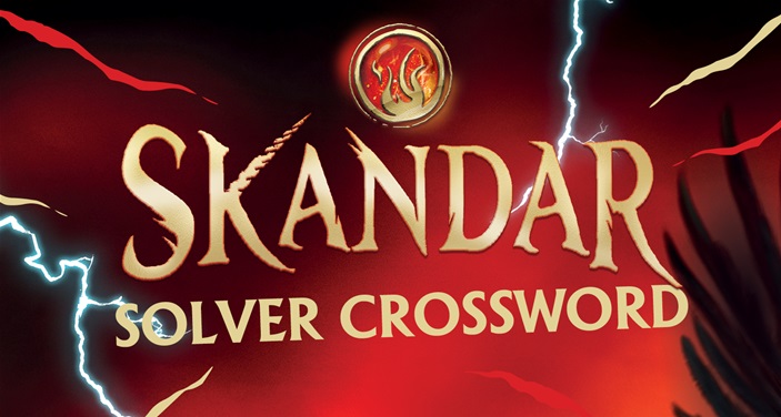 Try this! Skandar and the Unicorn Thief crossword