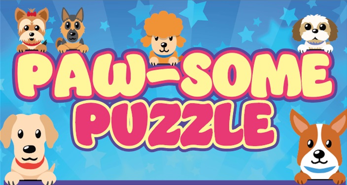 PAW-SOME PUZZLE...it's a doggo word search! PAW-SOME PUZZLE...it's a doggo word search!