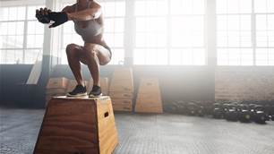Box Jump variations for cyclists