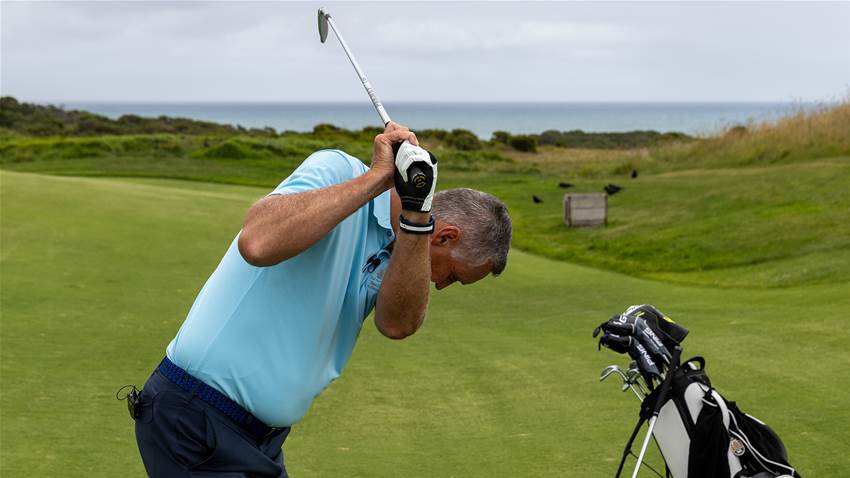 Video lesson: Keep the 'golfer's gateway' open for a better swing Video lesson: Keep the 'golfer's gateway' open for a better swing