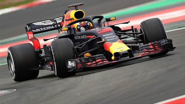 Ricciardo tops times on opening practice day