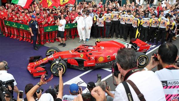 Ferrari crashes Mercedes' party mode