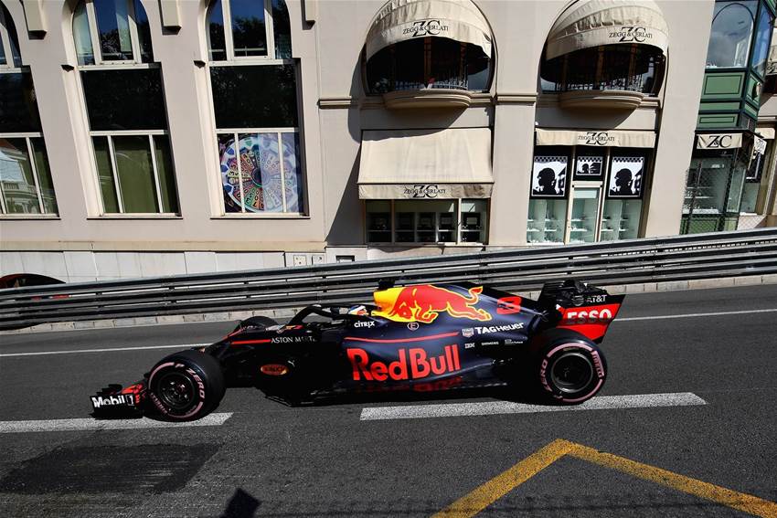 Ricciardo tops Monaco practice Ricciardo tops Monaco practice