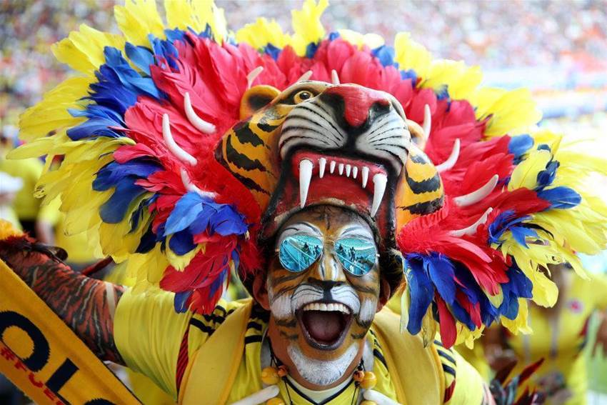 Japan overcome Colombia - pic special Japan overcome Colombia - pic special