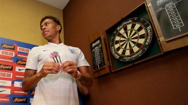At home with the England squad - in pics