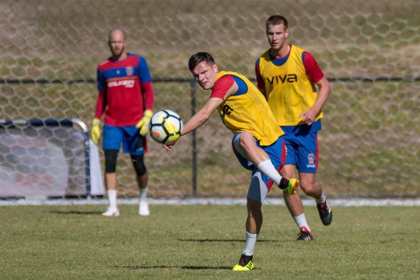 Newcastle Jets train for Spain Newcastle Jets train for Spain