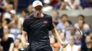 Joy as Millman beats Federer - with pics