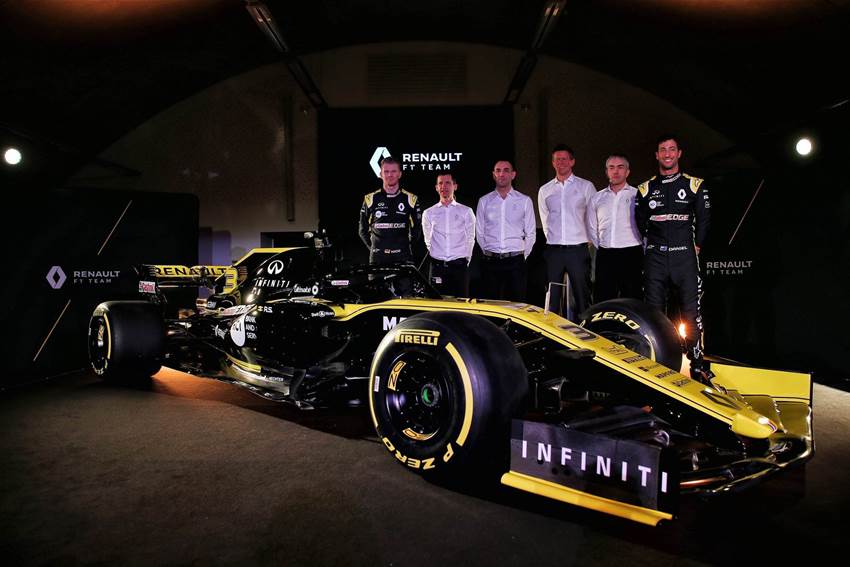 Pic special: Ricciardo's Renault F1 revealed Pic special: Ricciardo's Renault F1 revealed