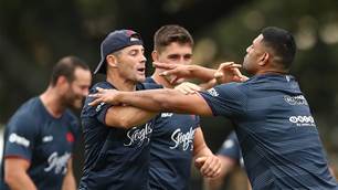 NRL training pic special: Rabbitohs and Roosters
