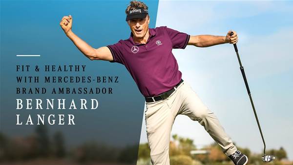 Gallery: Bernhard Langer's 'at home' fitness tips