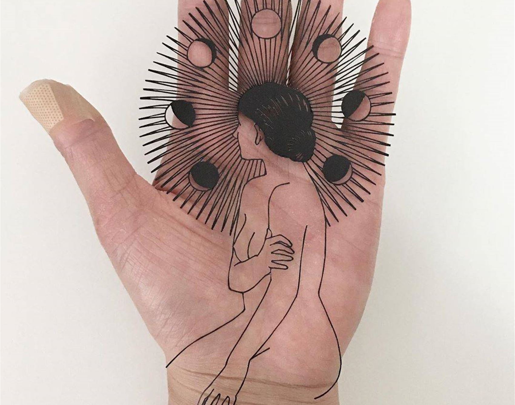 kanako abe’s poetic papercuts