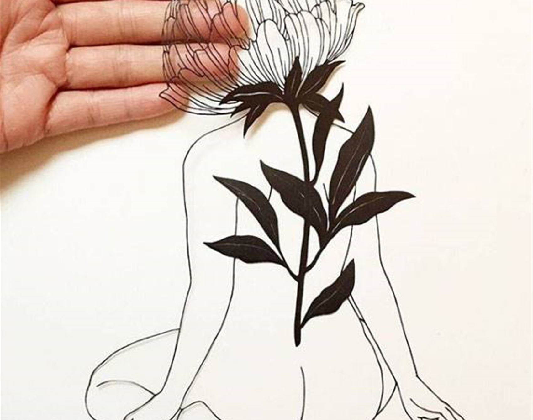 kanako abe’s poetic papercuts