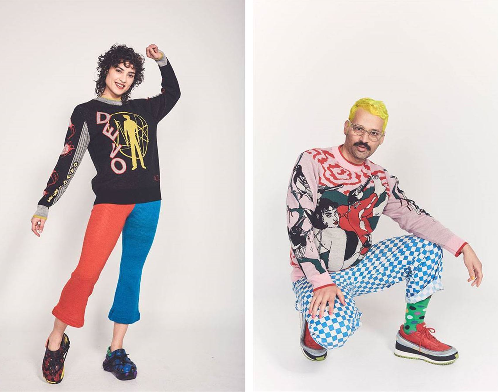 wah-wah goes all out with new art-punk jumpers