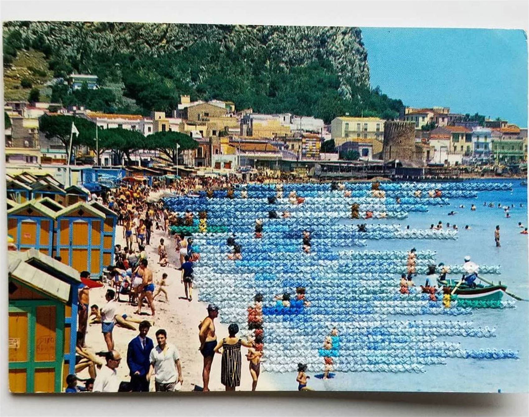 han cao’s embroidered photographs