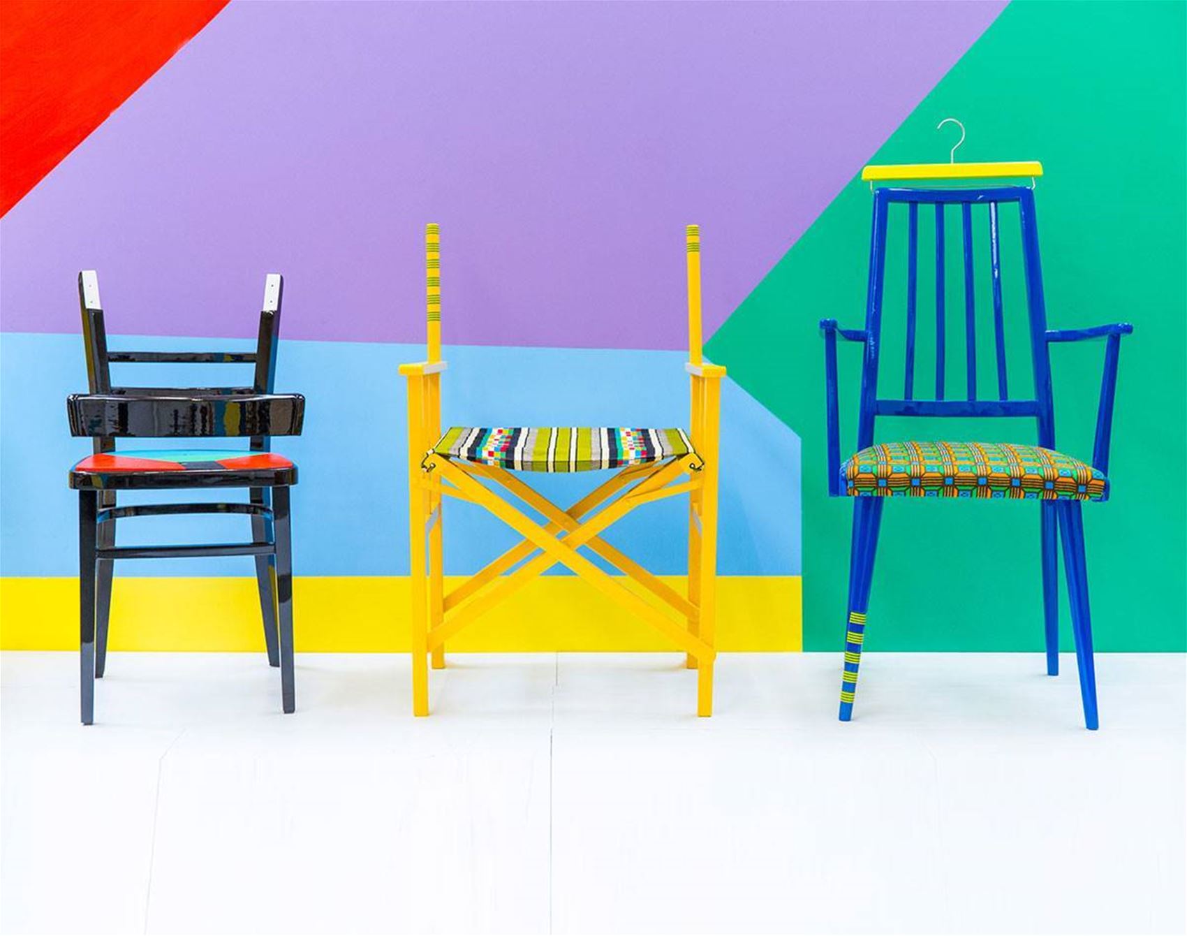 yinka ilori’s upcycled furniture