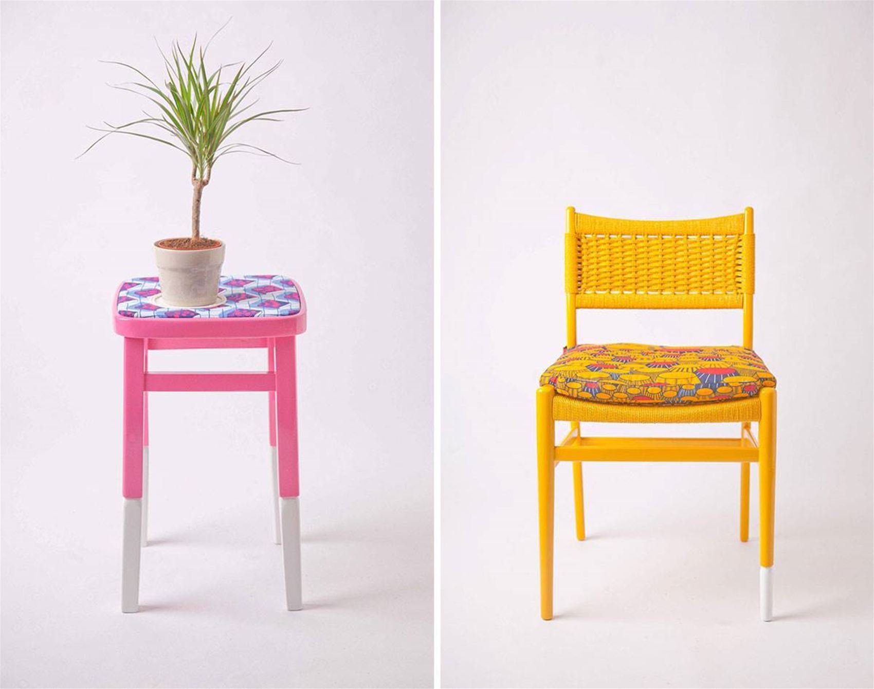 yinka ilori’s upcycled furniture