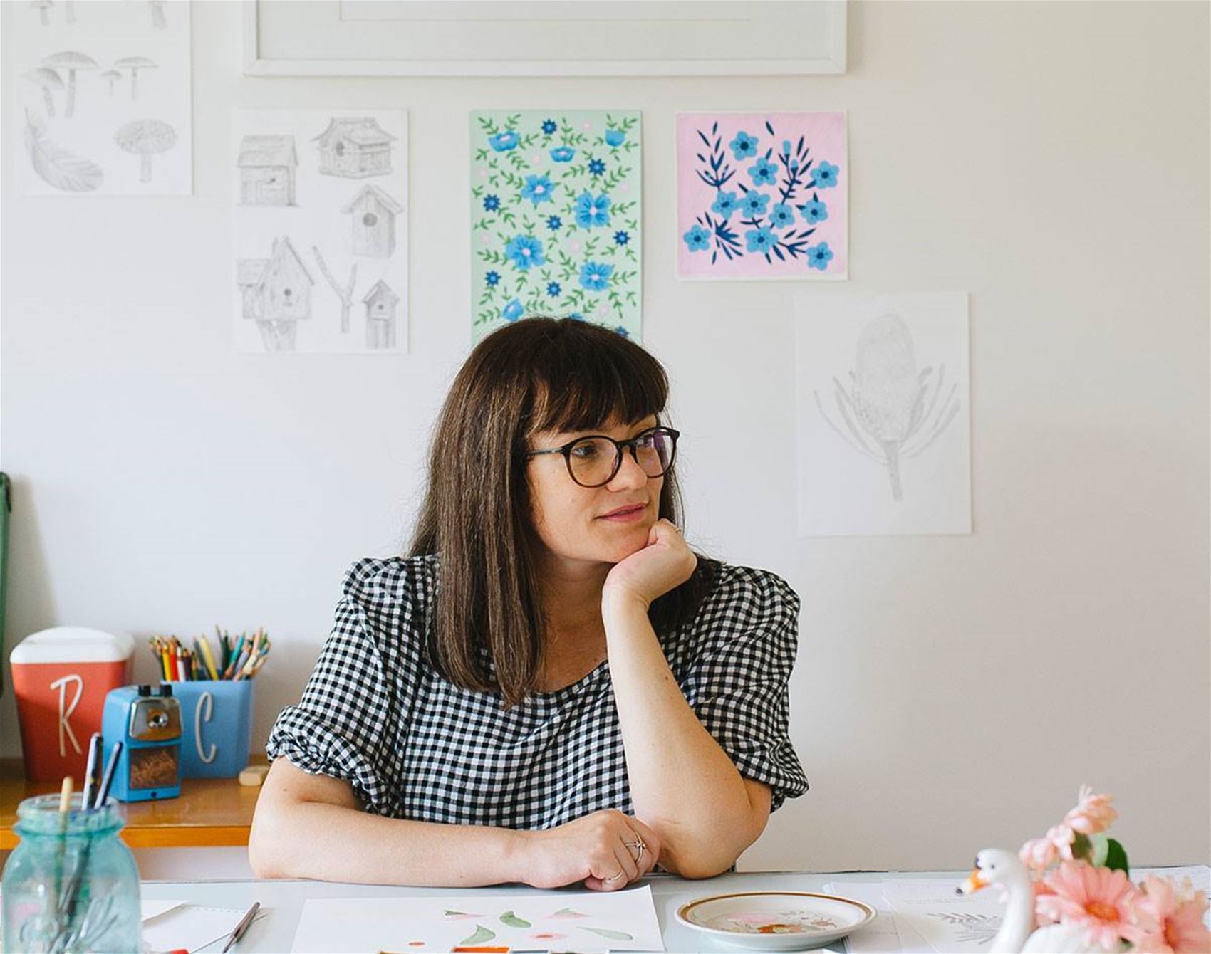 meet cass urquhart, the artist behind the 2021 frankie diary