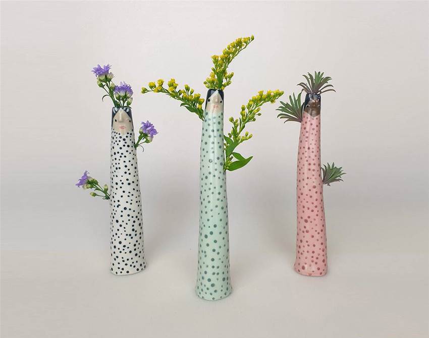sandra apperloo&#8217;s weirdo bud vases