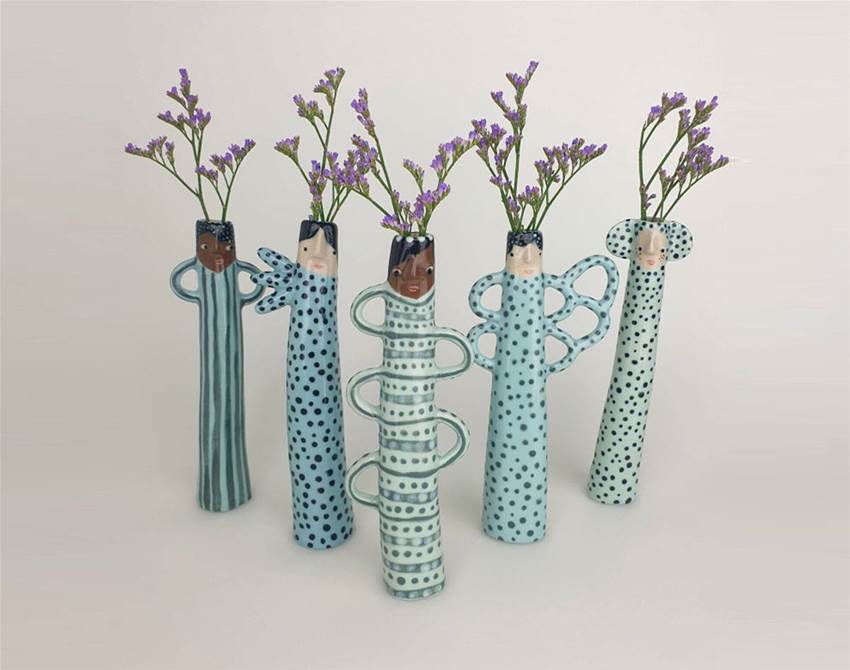 sandra apperloo&#8217;s weirdo bud vases