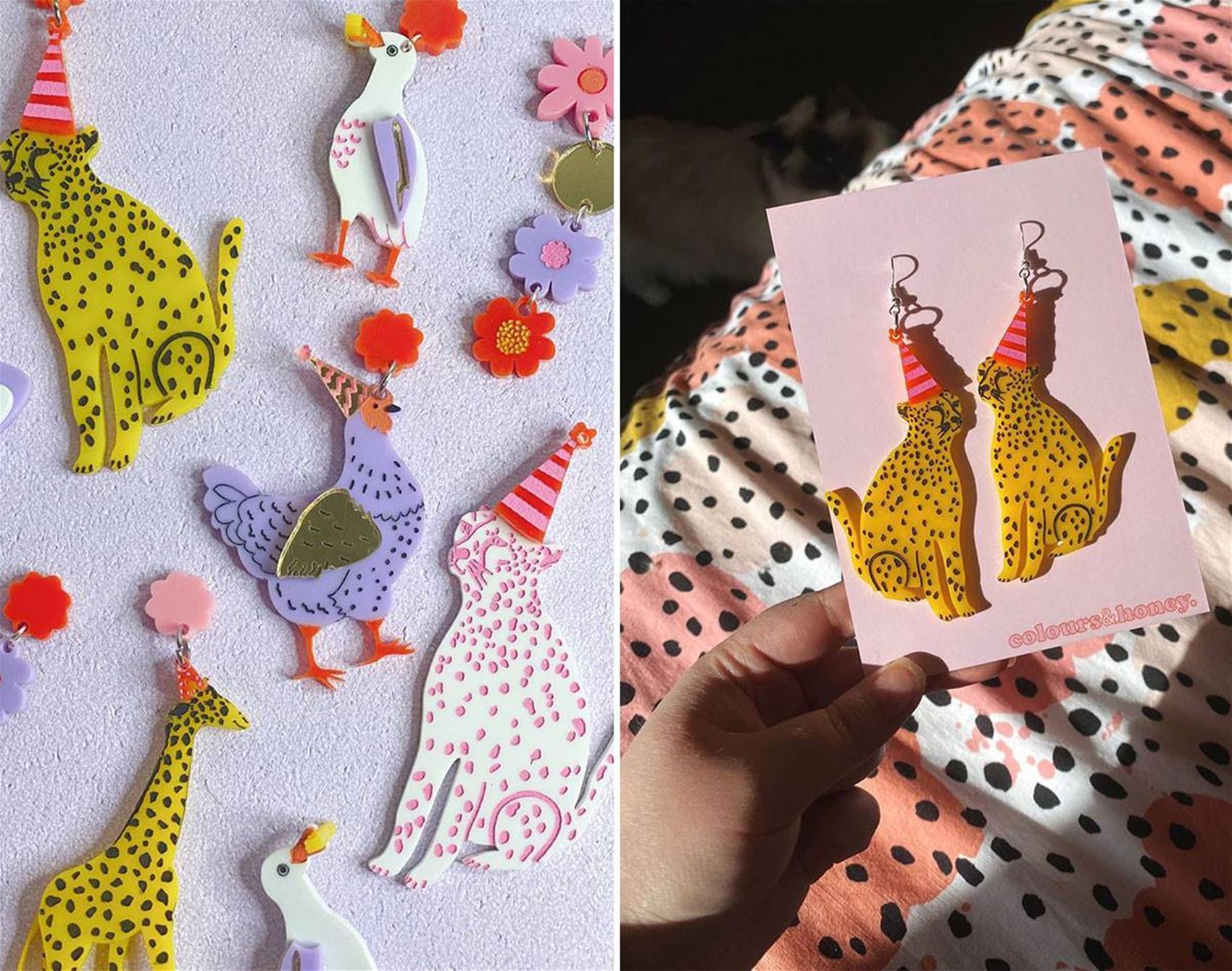 colours and honey jewellery