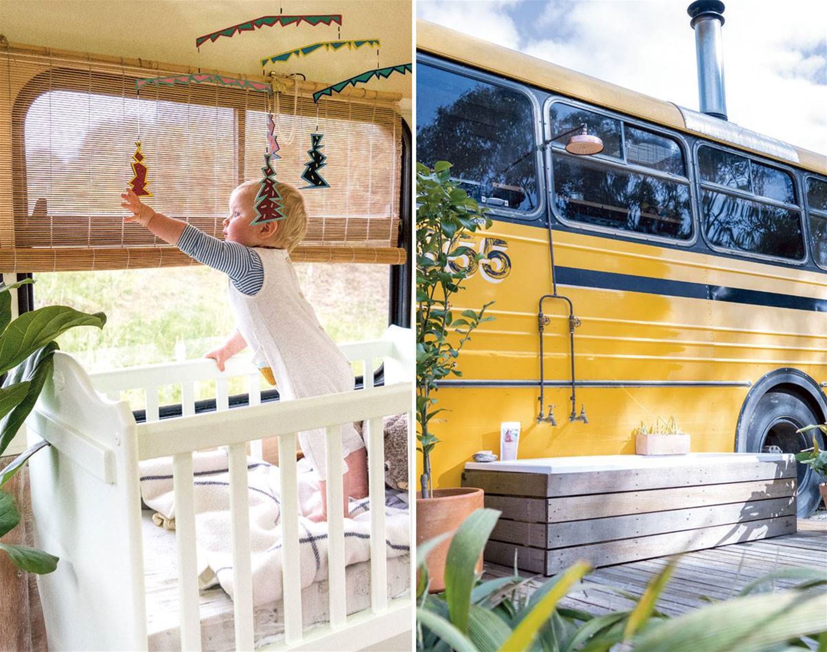 homebodies: emma bäcklund lives in a converted school bus
