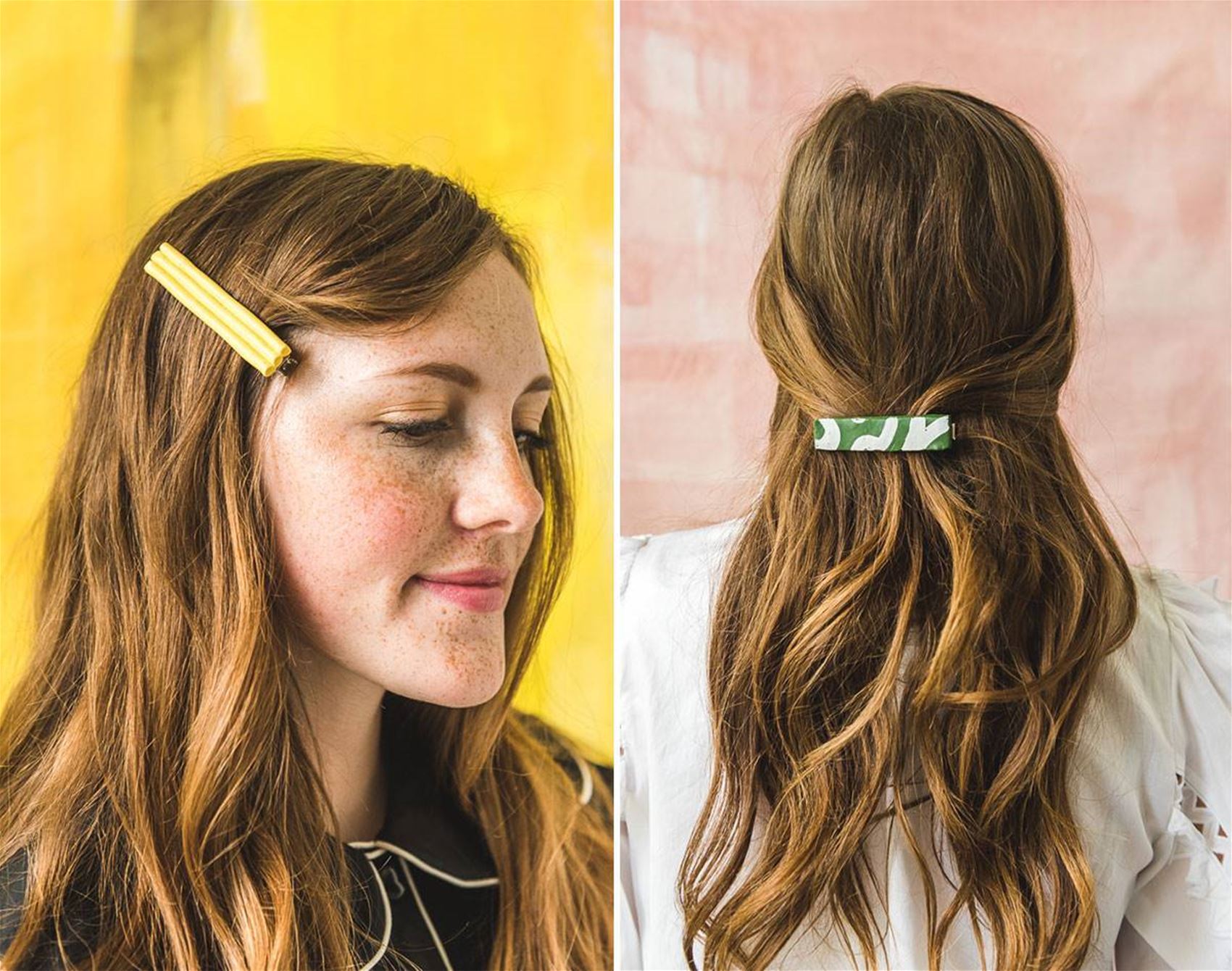 diy clay hair clips