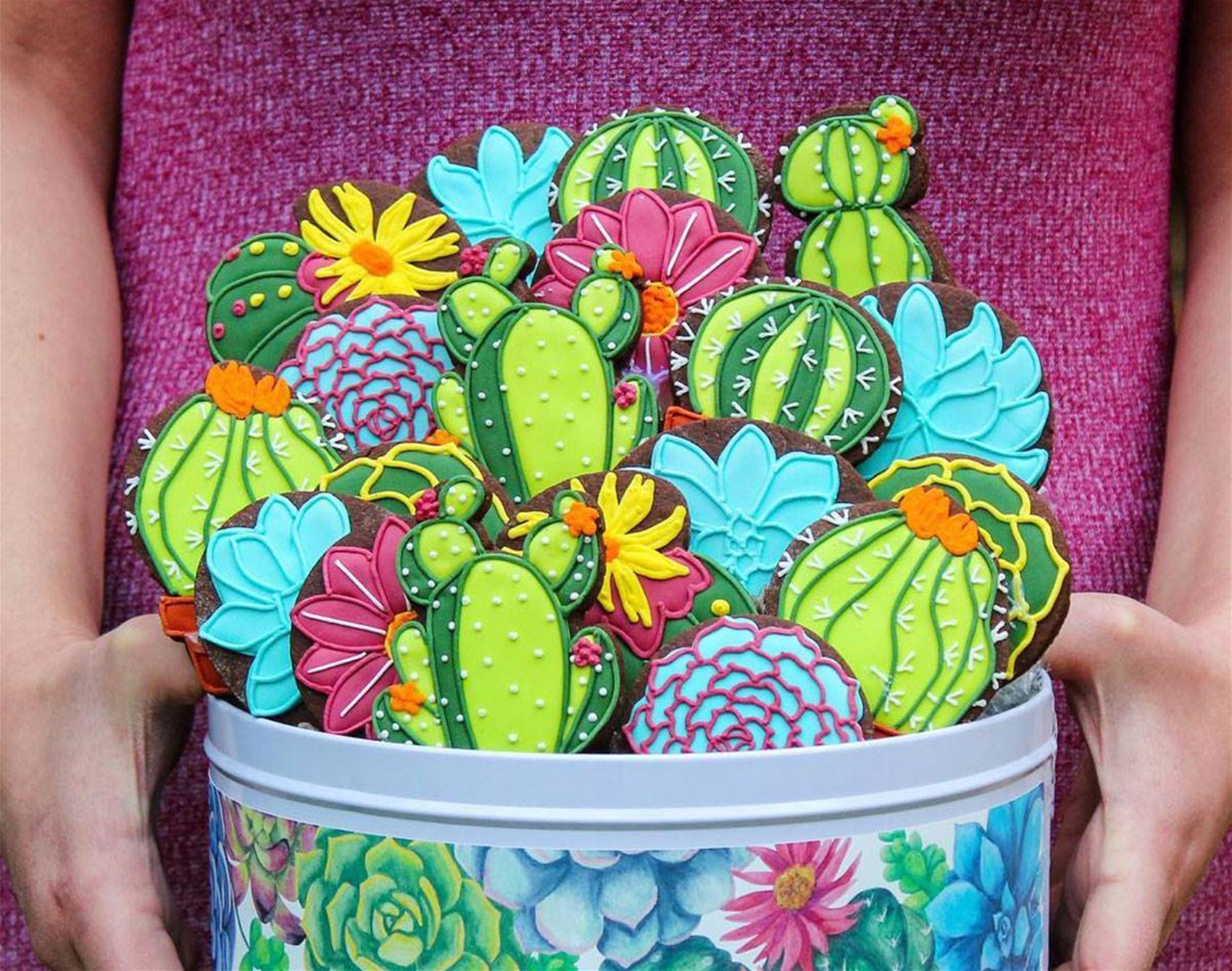 the confectionist’s biscuit art