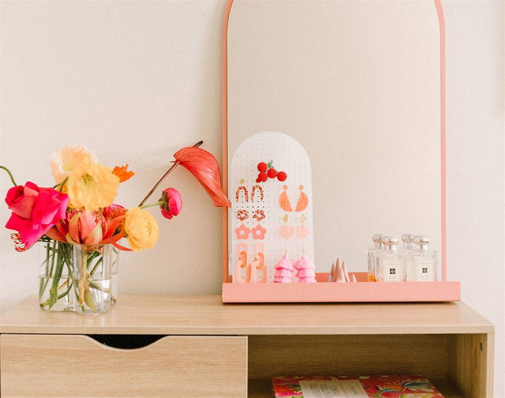 a rather fancy inspiration board