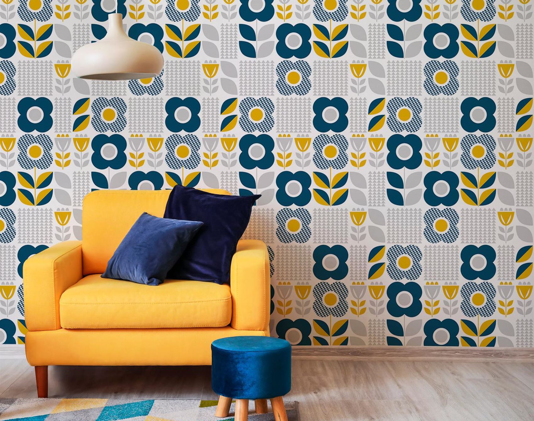 ooh! a whole load of removable wallpaper